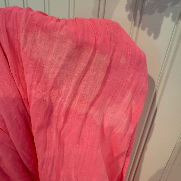 Pink Ruffled Tiered Halter Sundress - Picture 8 of 8